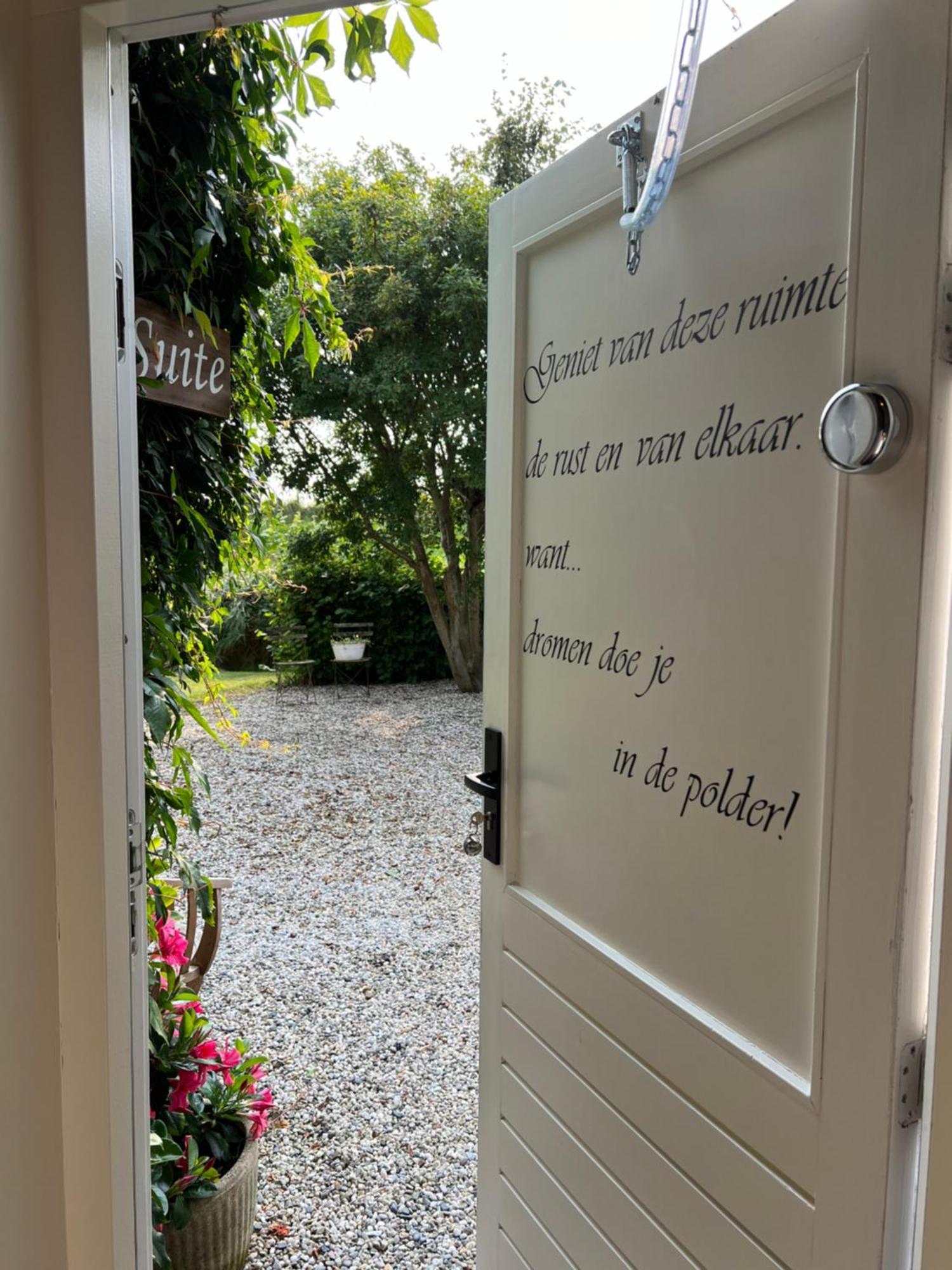 أرنيماودن B & B 'Droom In De Polder De Suite Met Prive Sauna المظهر الخارجي الصورة