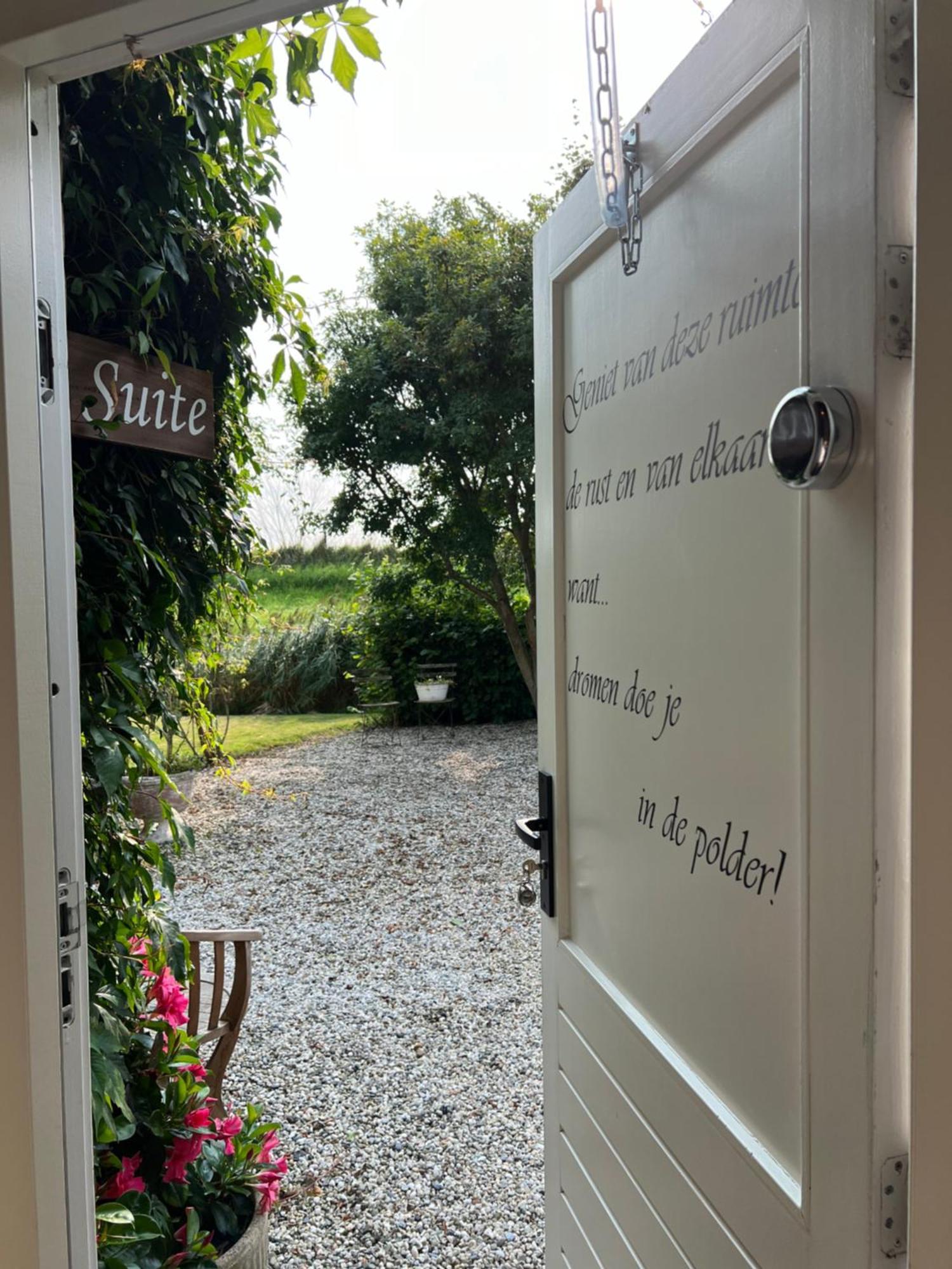 أرنيماودن B & B 'Droom In De Polder De Suite Met Prive Sauna المظهر الخارجي الصورة